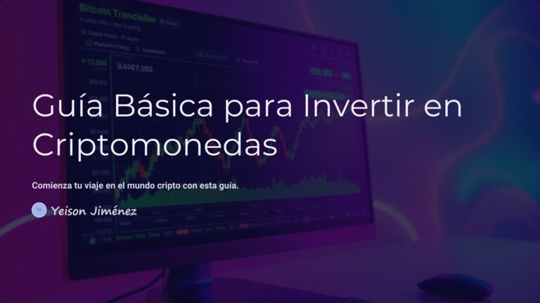 Guia Basica para Invertir en Criptomonedas